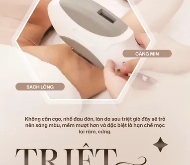 TRIỆT LÔNG UY TÍN CÁT LÁI – DA MƯỚT MỊN TẠI KS BEAUTE SPA