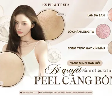 PEEL CĂNG BÓNG – BÍ QUYẾT CHO LÀN DA CĂNG MỊN, ĐÀN HỒI TỰ NHIÊN